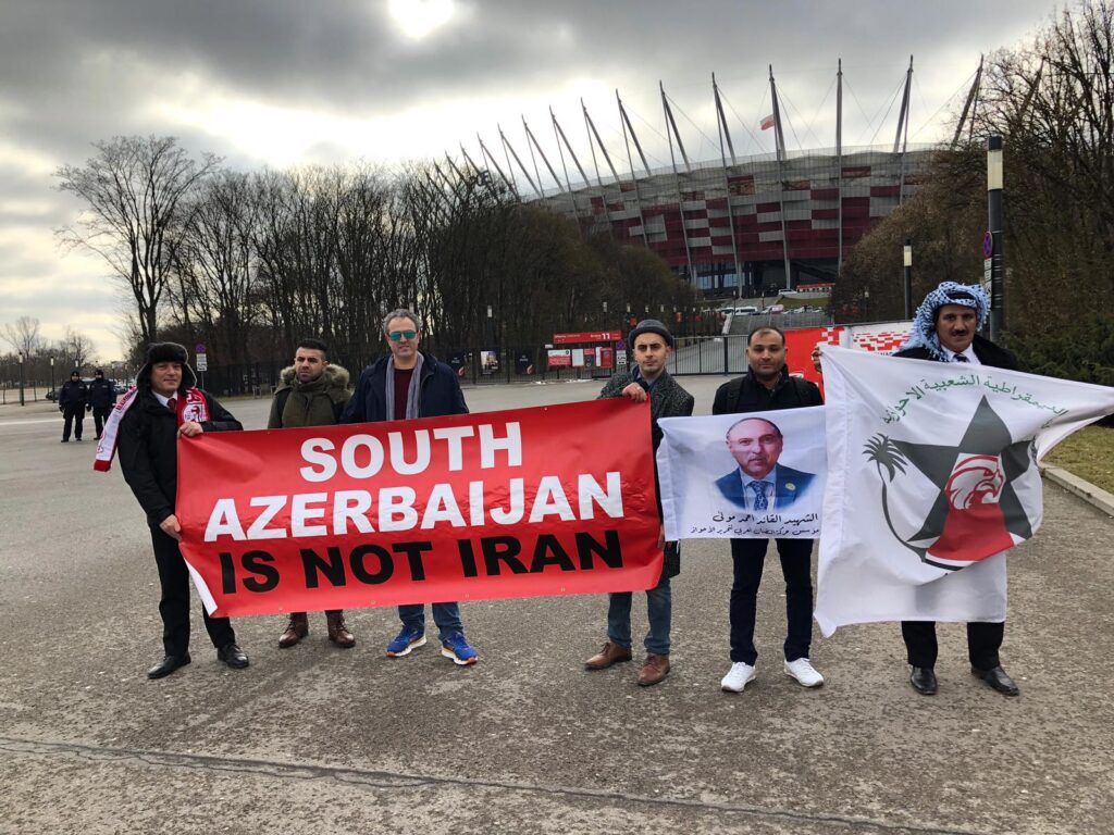 An Ahwazi delegation attended the Warsaw International Conference for the “Peace and Security in the Middle East”